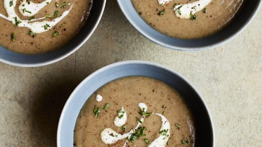 Mary Berry Mushroom and Leek Soup