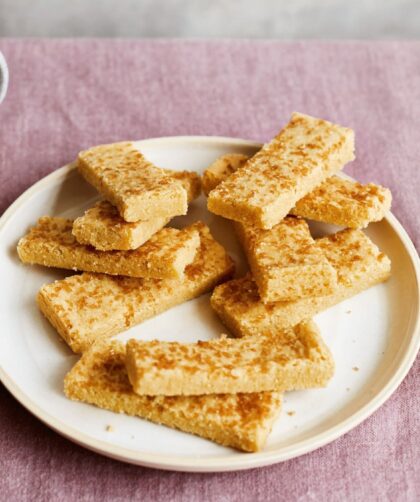 Mary Berry Orange Shortbread Fingers