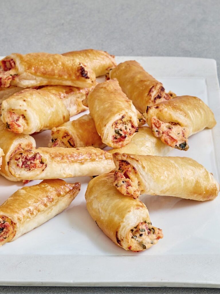 Mary Berry Roasted Pepper and Ricotta Rolls