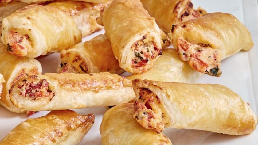 Mary Berry Roasted Pepper and Ricotta Rolls