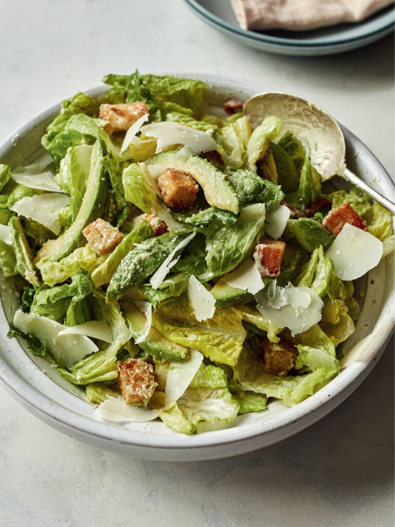 Mary Berry Avocado Caesar Salad