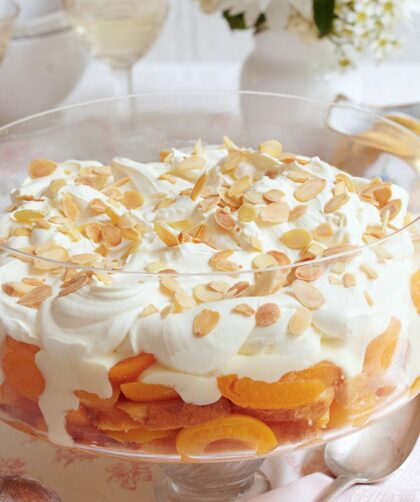 Mary Berry Christmas Apricot Trifle