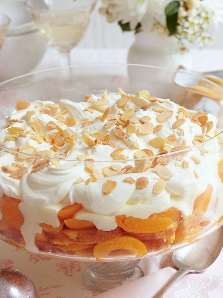 Mary Berry Christmas Apricot Trifle