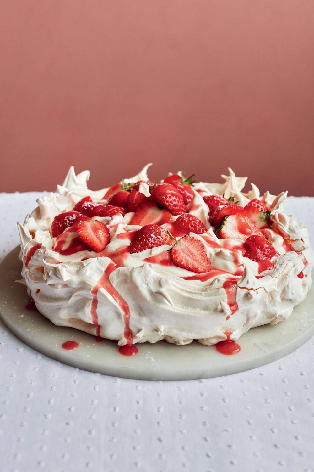 Mary Berry Strawberry Pavlova