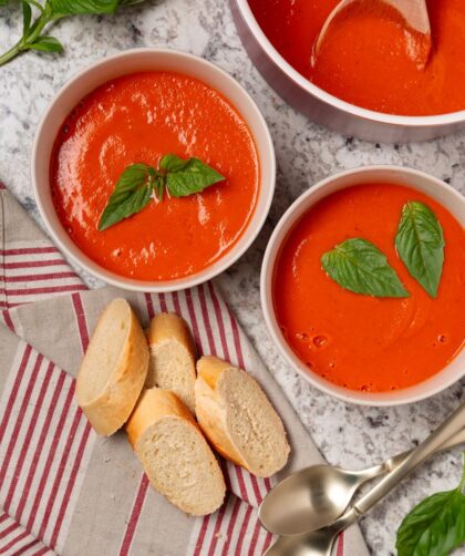 Mary Berry Tomato and Basil Soup