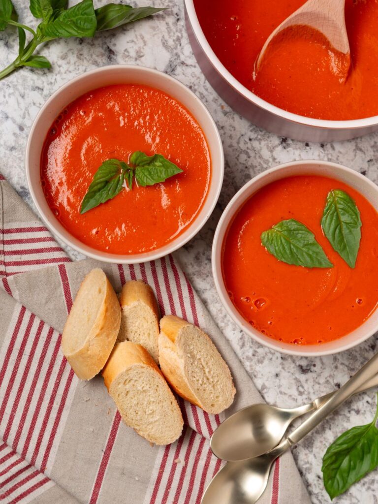 Mary Berry Tomato and Basil Soup