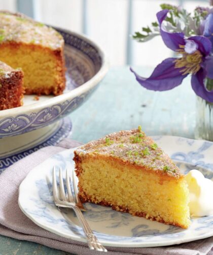 Mary Berry Lime and Polenta Cake