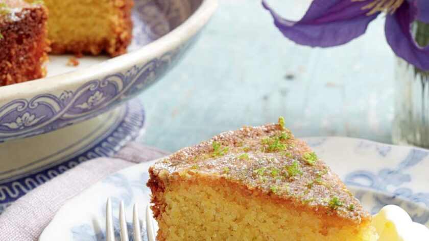 Mary Berry Lime and Polenta Cake