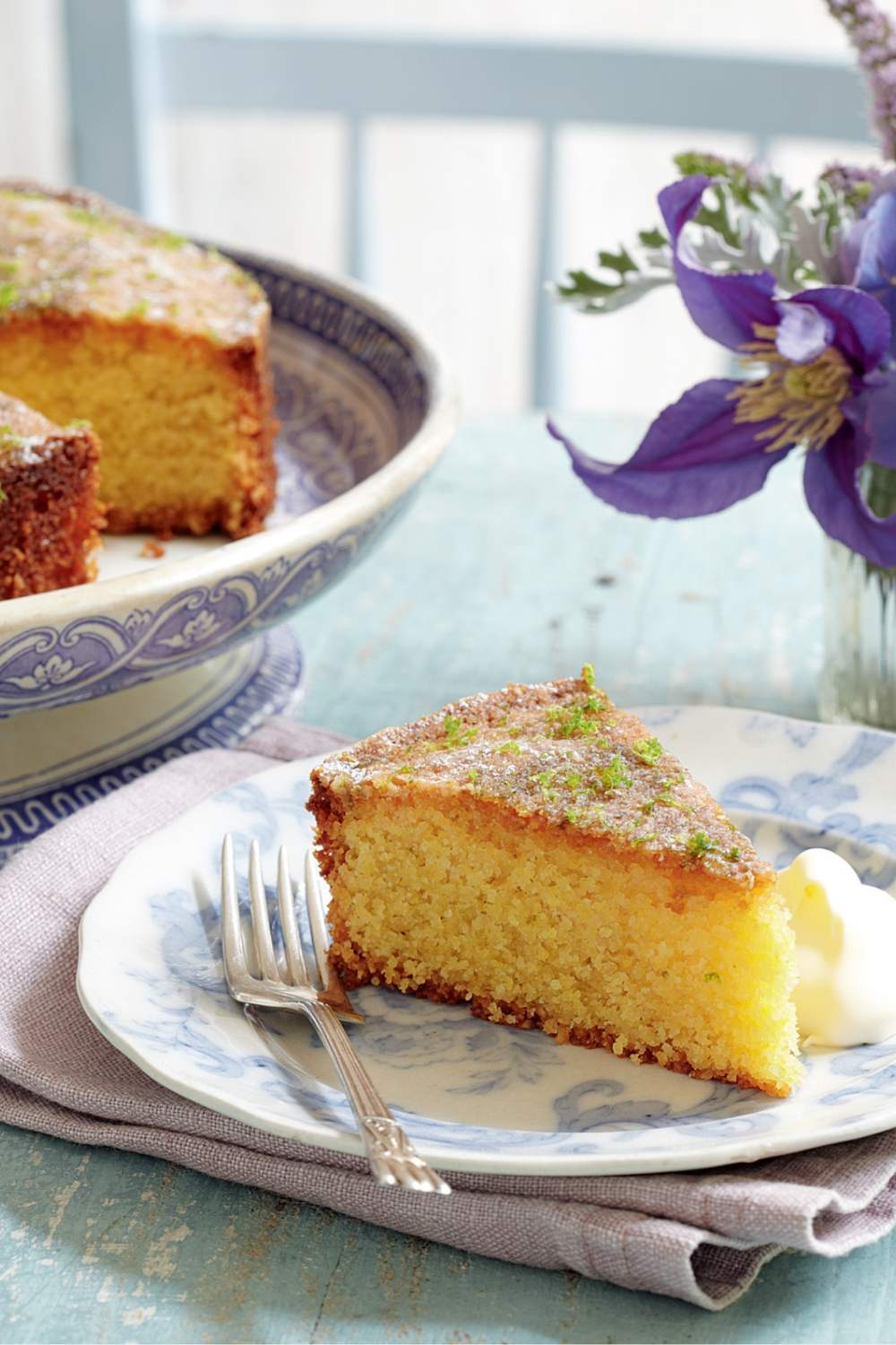 Mary Berry Lime and Polenta Cake