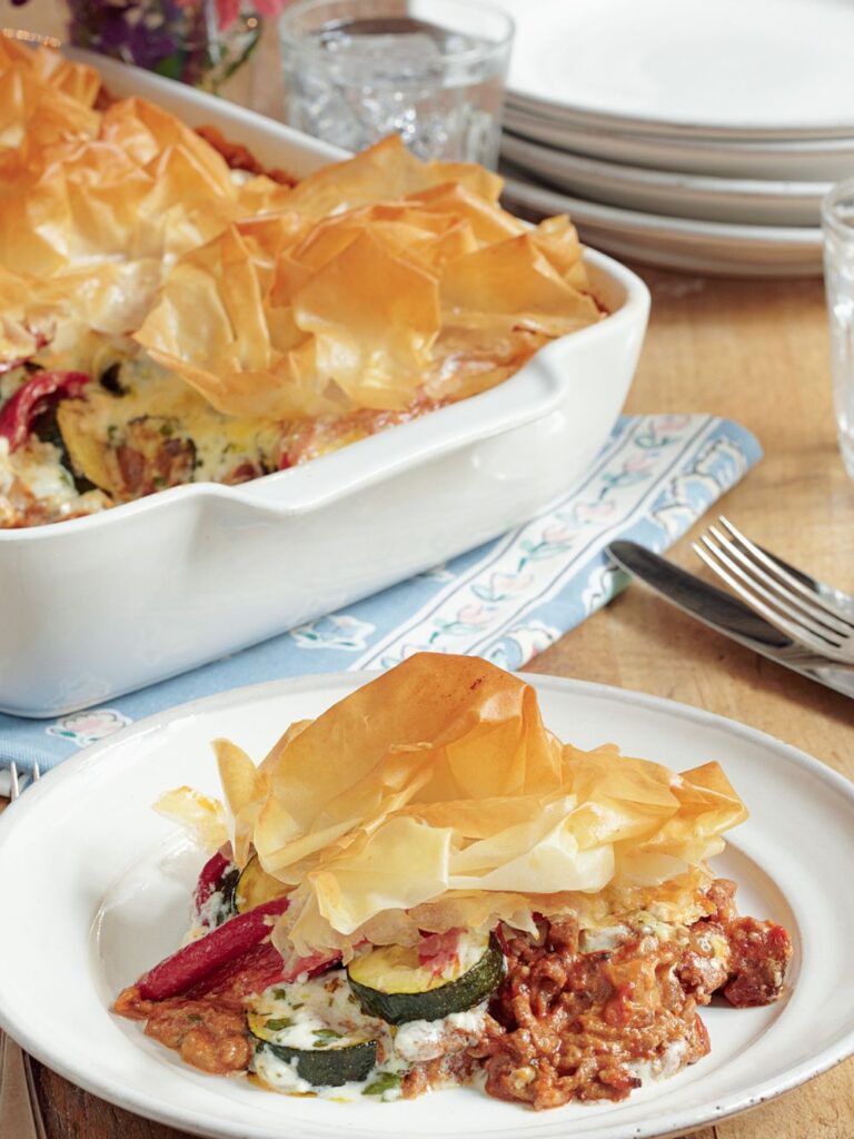 Mary Berry Autumn Beef Pie With Filo Crust