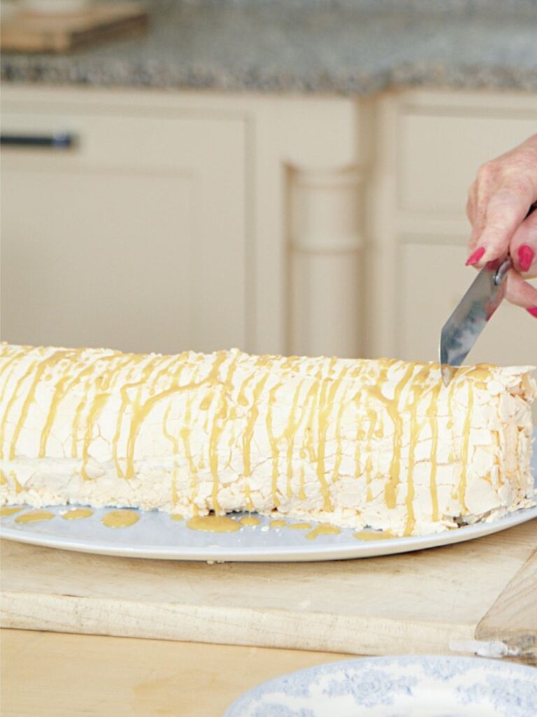 Mary Berry Banoffee Meringue Roulade