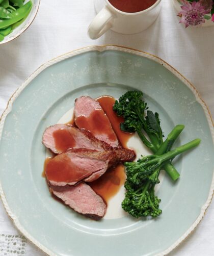 Mary Berry Canon Of Lamb With Mint Gravy