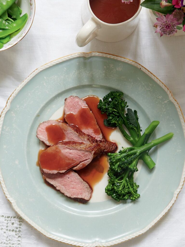 Mary Berry Canon Of Lamb With Mint Gravy