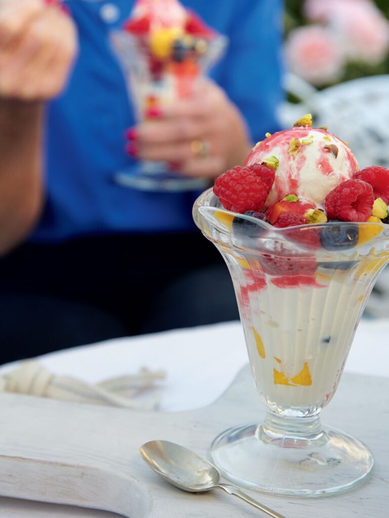 Mary Berry Raspberry Knickerbocker Glory