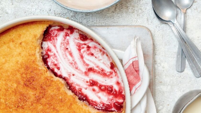 Mary Berry Coconut and Jam Cake