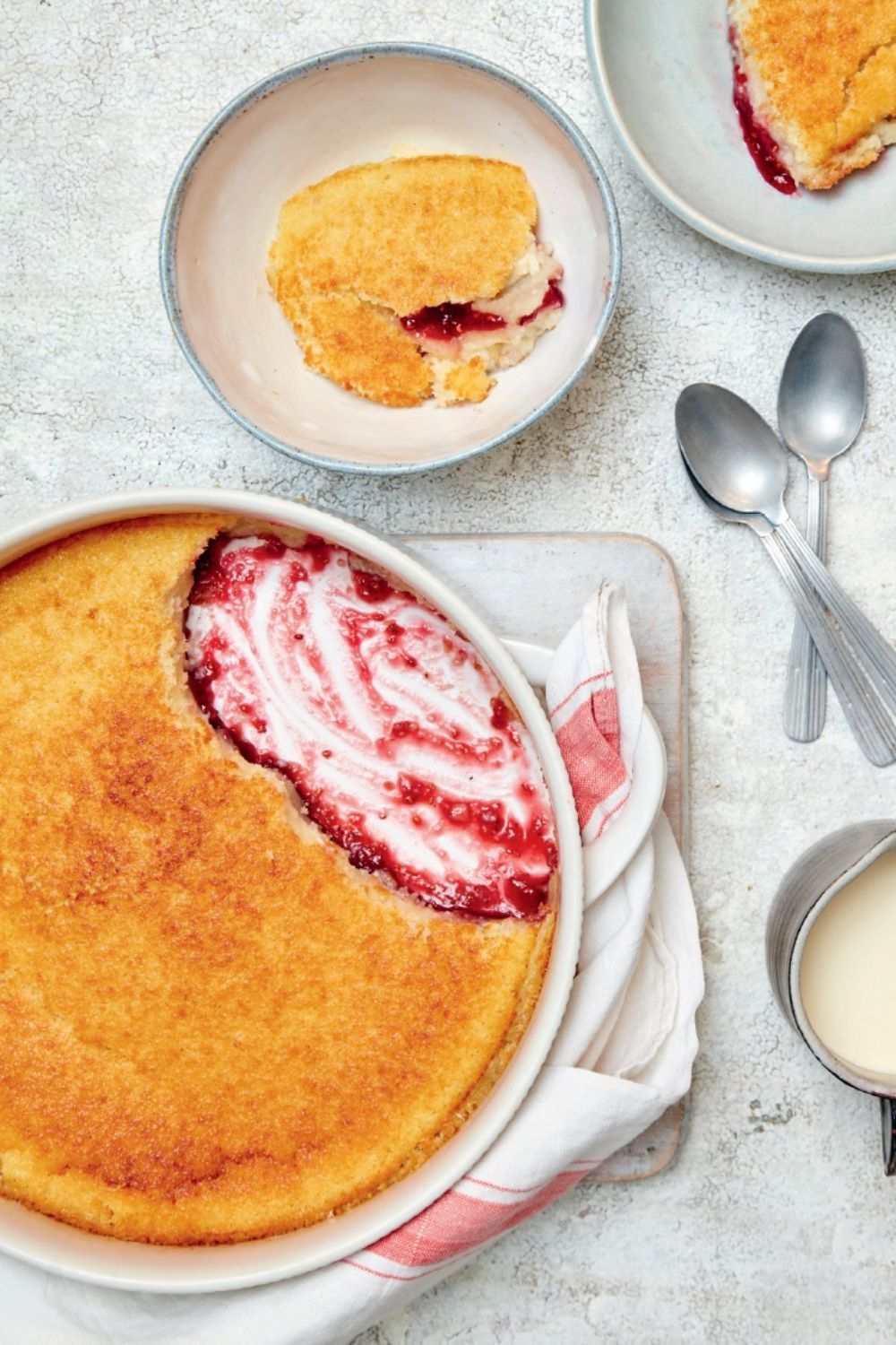 Mary Berry Coconut and Jam Cake