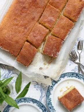 Mary Berry Lemon Drizzle Traybake - Mary Berry Recipes