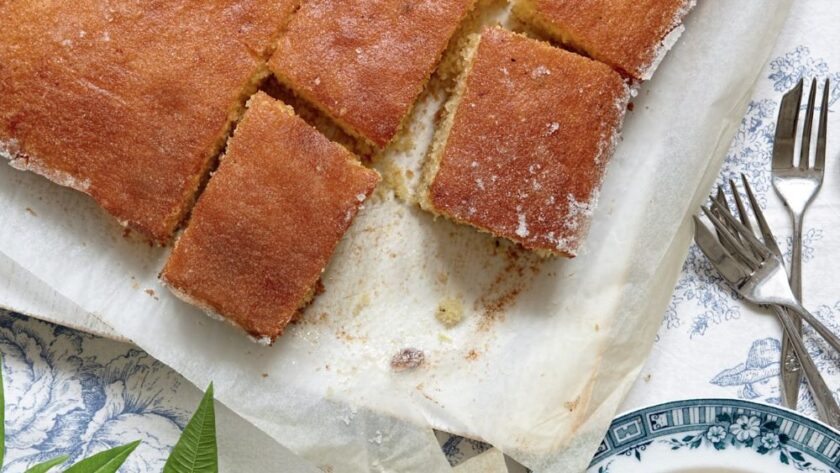 Mary Berry Lemon Drizzle Traybake