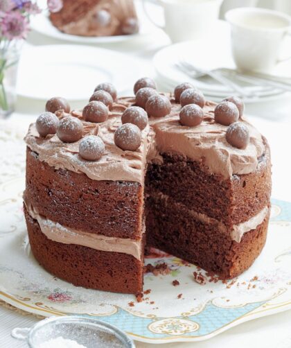 Mary Berry Malted Chocolate Cake