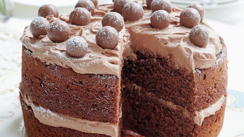 Mary Berry Malted Chocolate Cake