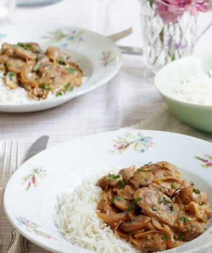 Mary Berry Pork Stroganoff