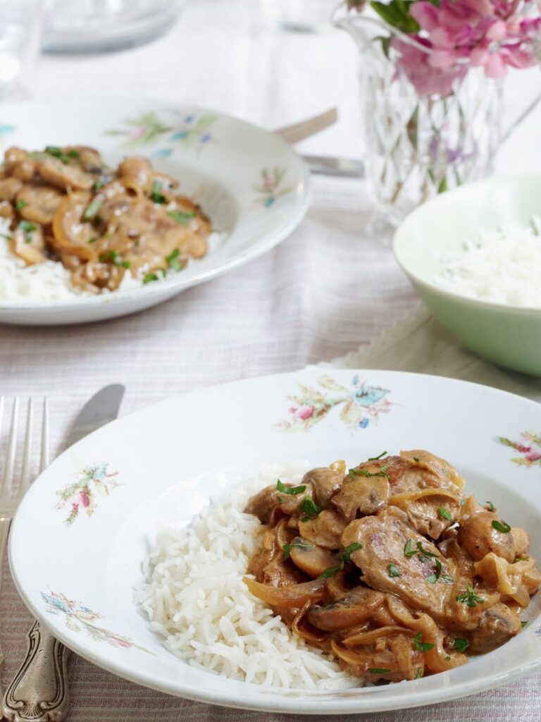 Mary Berry Pork Stroganoff