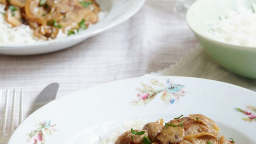 Mary Berry Pork Stroganoff