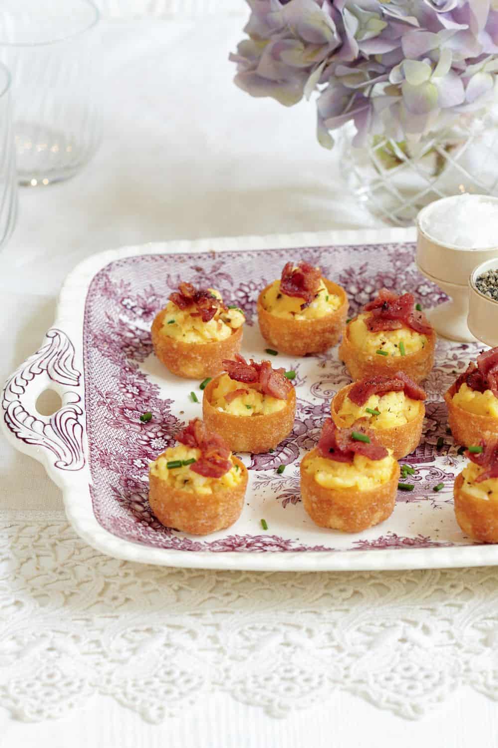 Mary Berry Scrambled Egg and Bacon Tartlets - Mary Berry Recipes