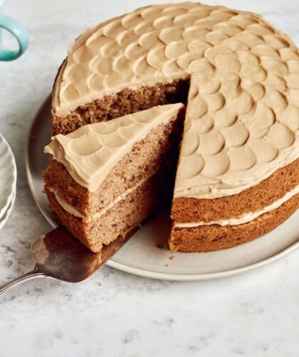 Mary Berry Walnut and Coffee Sandwich Cake