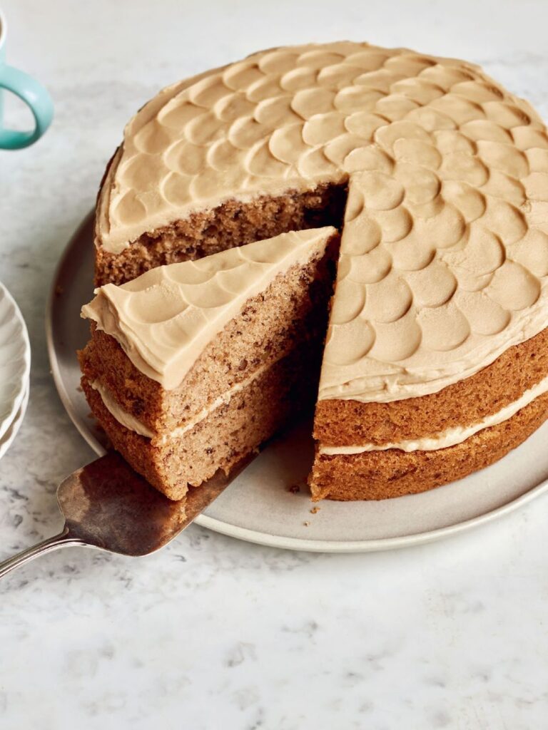 Mary Berry Walnut and Coffee Sandwich Cake