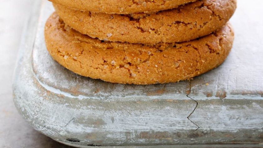 Mary Berry Ginger Oat Crunch Biscuits