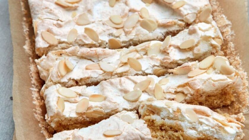 Mary Berry Coconut Meringue Slices