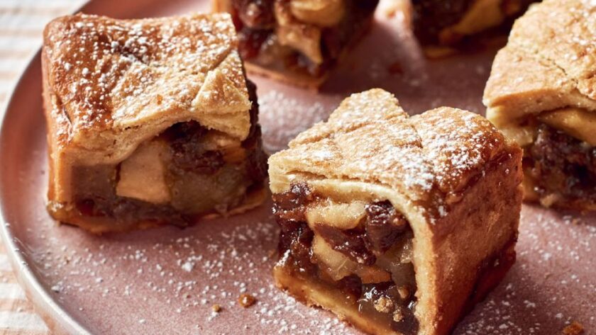 Mary Berry Apple and Mincemeat Squares