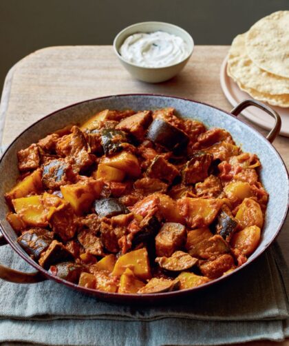 Mary Berry Aubergine Bhuna Curry