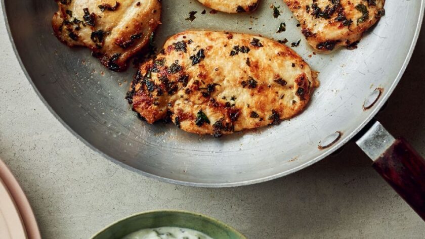 Mary Berry Chicken Escalope With Tzatziki