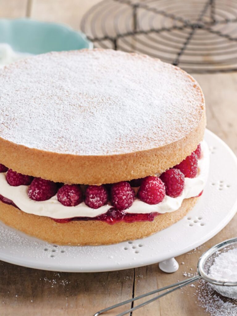 Mary Berry Fresh Cream Sponge Cake