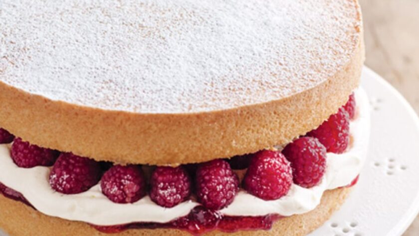 Mary Berry Fresh Cream Sponge Cake