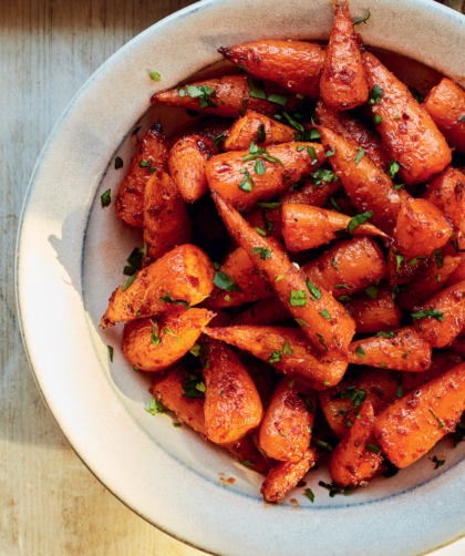 Mary Berry Harissa Roasted Chantenay Carrots