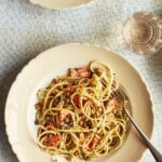 Mary Berry Lemon and Caper Salmon Linguine