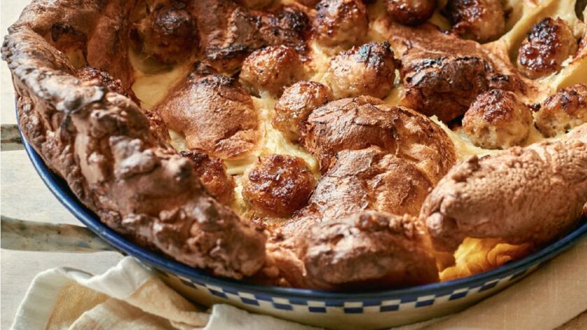 Mary Berry Meatball Toad in the Hole