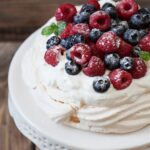 Mary Berry Pavlova With Rosy Red Fruits and Cassis