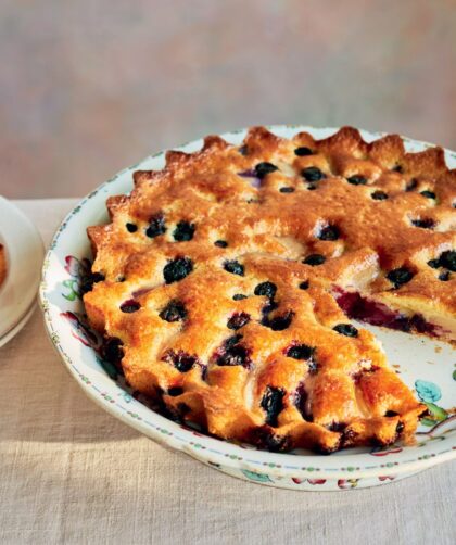 Mary Berry Pear and Blueberry Galette