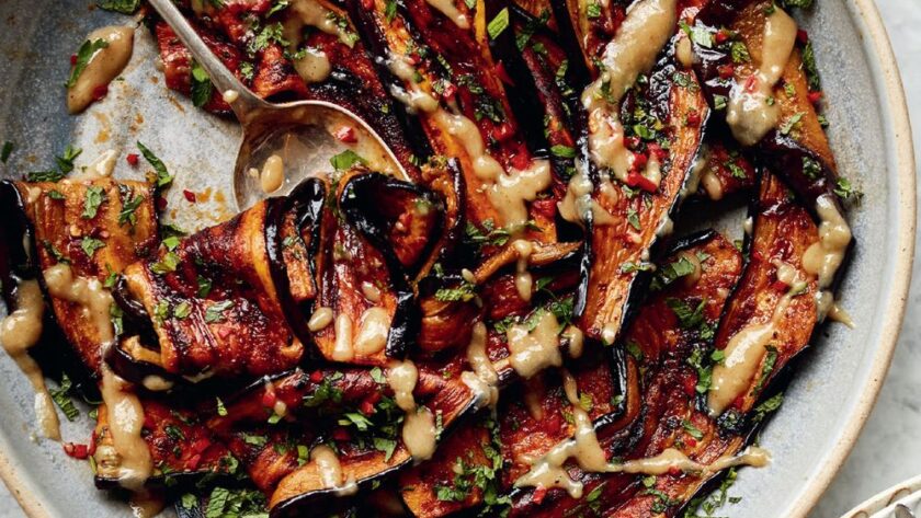 Mary Berry Spiced Grilled Aubergine