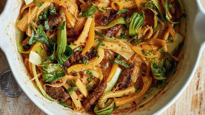 Mary Berry Thai Basil Beef Stir-fry