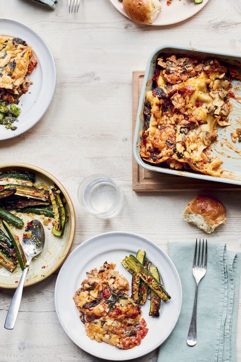 Mary Berry Chicken, Spinach and Tomato Lasagne