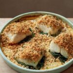 Mary Berry Cod and Spinach With Gremolata