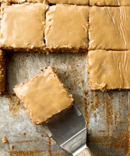 Mary Berry Coffee Fudge Traybake