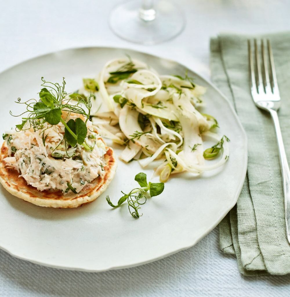 Mary Berry Crab Blinis