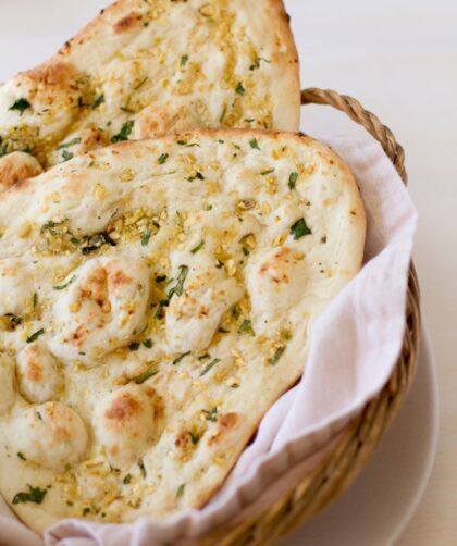 Mary Berry Garlic Parsley Flatbread