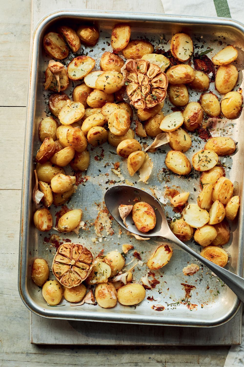 Mary Berry Garlic Roasted Potatoes with Rosemary